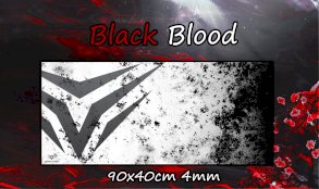 Professional SG BLACK BLOOD MOUSE PAD