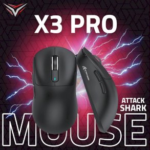 ATTACK SHARK X3PRO Three Modes 8K Gaming Mouse
