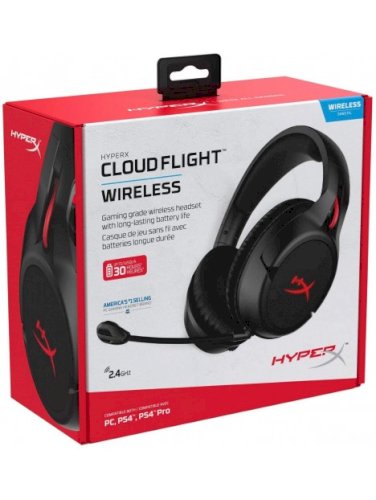 Hyper X Cloud Flight Wireless (بحالة الجديد تماما)