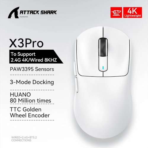 ATTACKSHARK X3 PRO 8000HZ