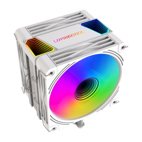 Lovingcool New Arrival R6000 ARGB CPU Air Cooler 12V DC 6 Copper Heat Pipes CPU Cooler