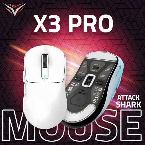 ATTACK SHARK X3PRO Three Modes 8K Gaming Mouse