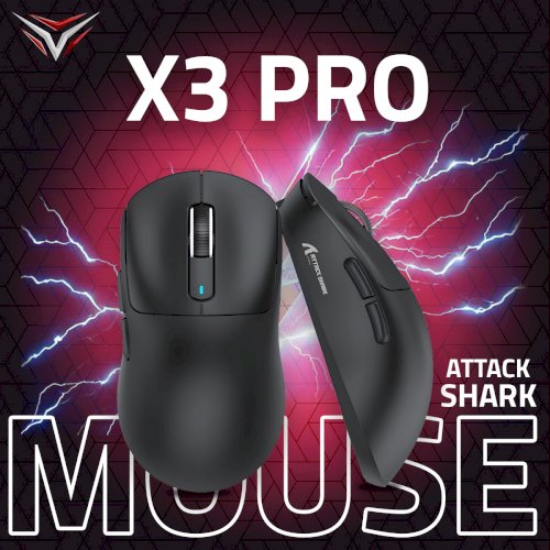 ATTACK SHARK X3PRO Three Modes 8K Gaming Mouse