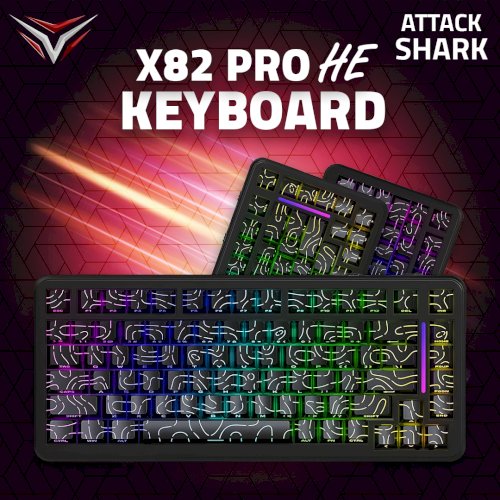 ATTACKSHARK X82 PRO HE 8000HZ