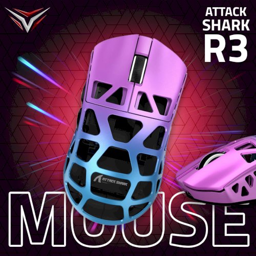 ATTACK SHARK R3 Magnesium Alloy Gaming Mouse 8K